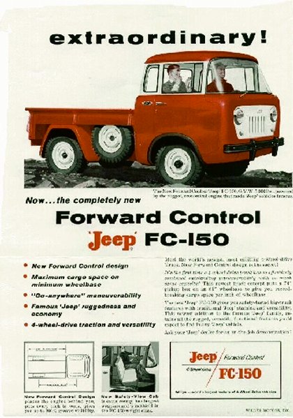 1957 Jeep Auto Advertising